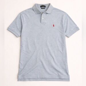 Polo Ralph Lauren Men's Sky Blue Polo Shirt, Large, Pima Cotton